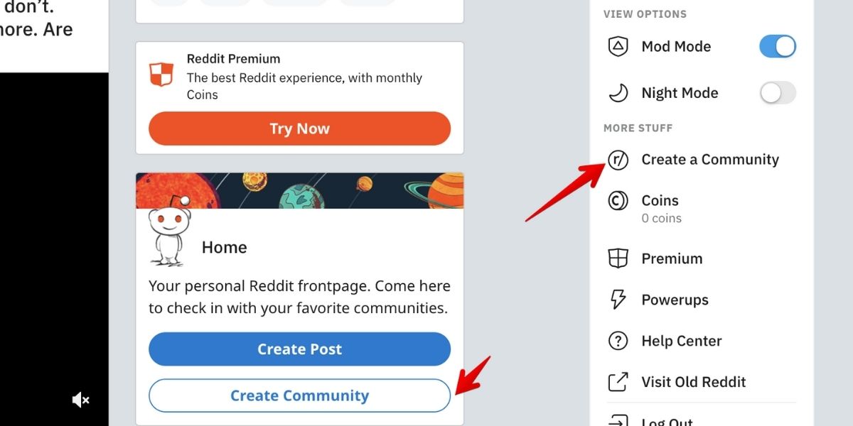 How to create a new Subreddit on Reddit - Notifier